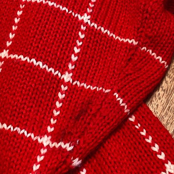 Studio Michelle Stuart Red Sweater Size Small - Picture 4 of 5